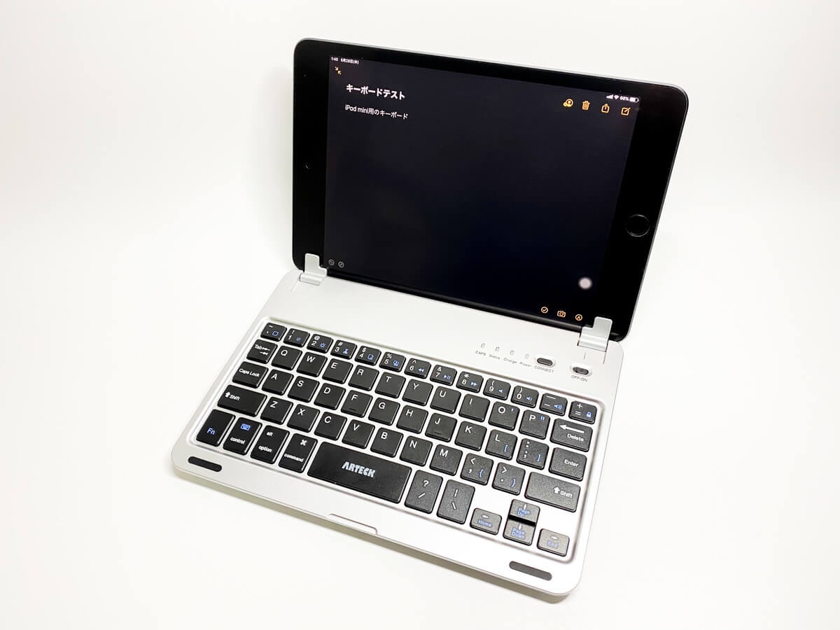 ArteckのiPad mini用キーボードケース【第5世代、第4世代対応】 | おかログ